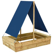 Sabbiera con tetto 80 x 60 x 97,5 cm legno di pino impregnato 02_0005057