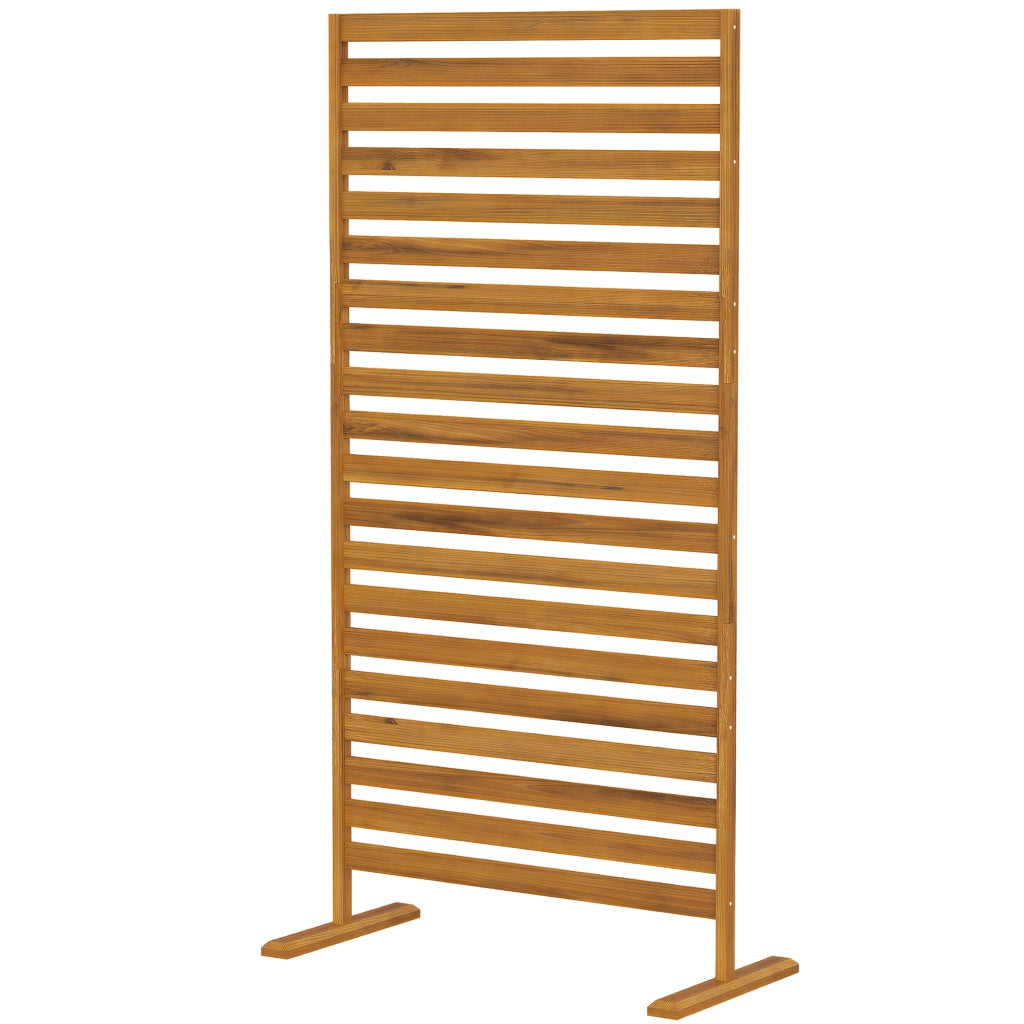 Biombo in Legno ¨C zephmum ¨C Marrone 170x80 cm