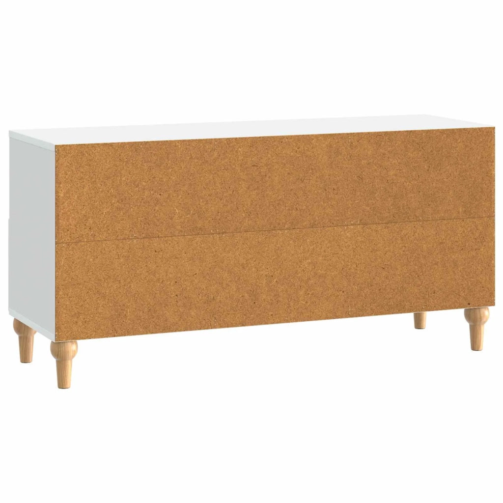 Mobile TV-Credenza per TV Bianco 102 x 34,5 x 50 cm Legno ingegnerizzato 662275
