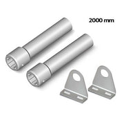 COPPIA ALBERI DI TRASMISSIONE L 2000 MM ROGER LT308 AUTOMAZIONE AUTOMATISMI