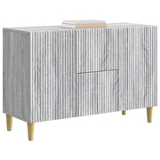 Credenza | Madia | Buffet da pranzo | Armadio da pranzo Grigio Sonoma 89 x 34,5 x 60 cm Legno ingegnerizzato