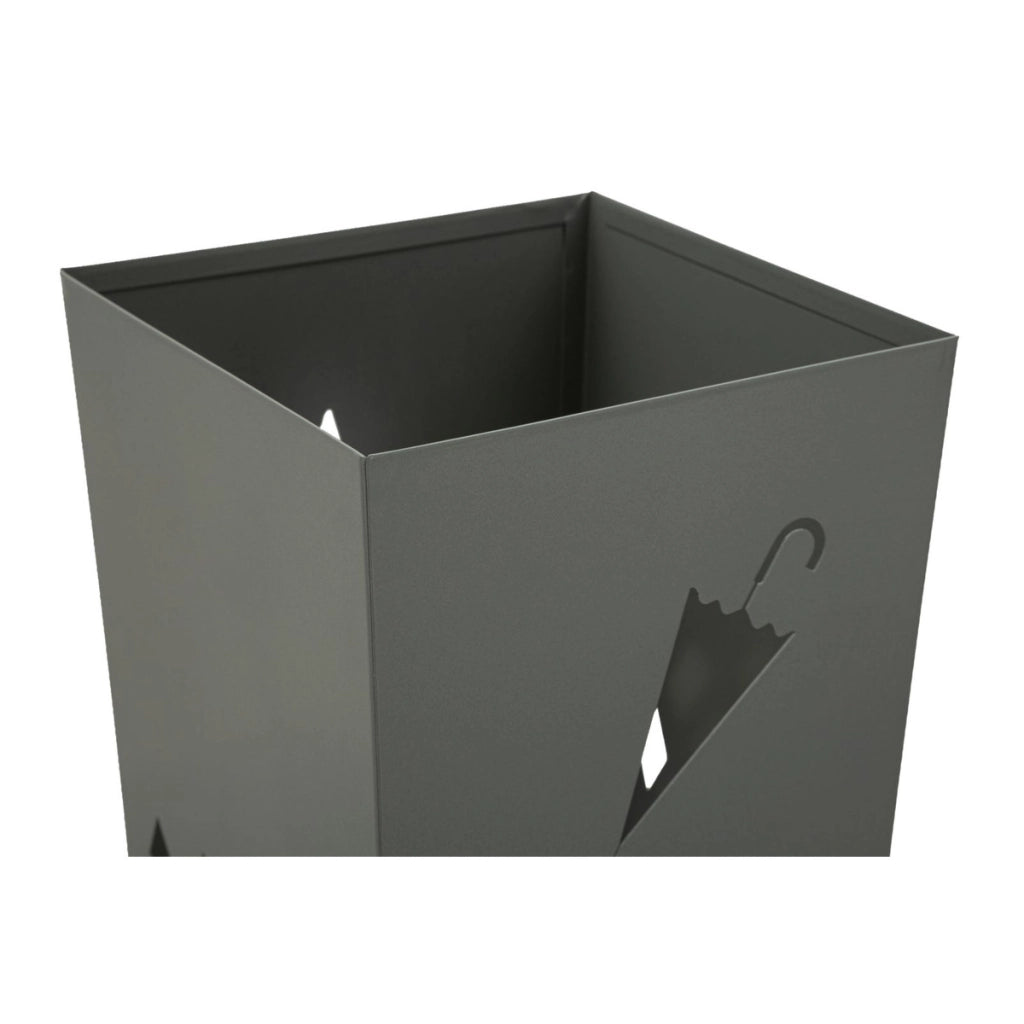 Portaombrelli moderno UMBRELLA in metallo grigio