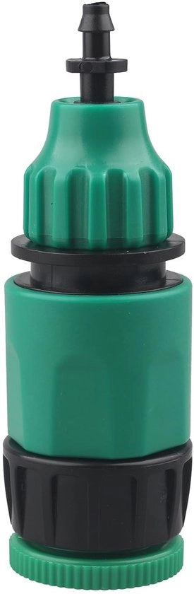Connettore per tubi da giardino 2 in 1 - Esterno - 4mm/7mm e 8mm Tubo - Accessori per irrigazione a microzolla - Alta qualità plastica - Adatto per irrigazione da giardino - Connessione per irrigazione