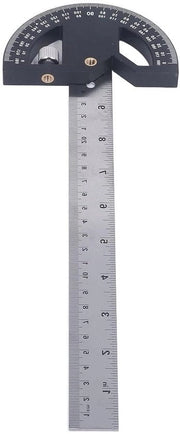 Liniale a moltiplicazione per lavori di legno - Materiale ABS - Alta precisione - Leggerezza - Per disegno - Cercine fisse - 12 pollici.