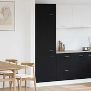 Armadio pensile Lyon Rovere Nero 60 x 31 x 207 cm 863149
