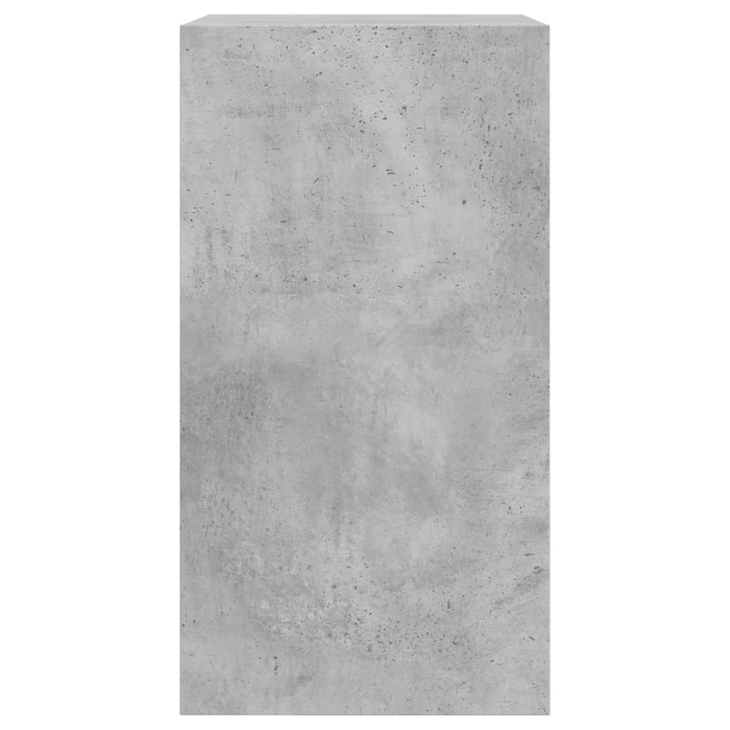 Scarpiera mobiletto portascarpe mobile per ingresso/corridoio/soggiorno 60 x 34 x 63,5 cm legno ingegnerizzato grigio 02_0021830