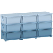 Cassettiera 9 Cassetti per Bambini ¨C Zephmum ¨C Blu
