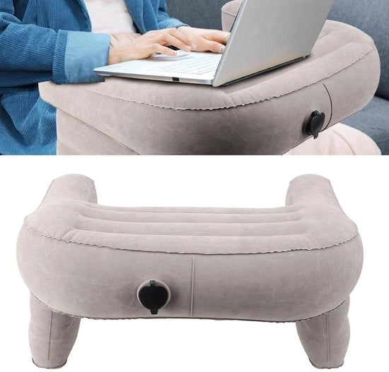 Cuscino da lettura trasportabile - Cuscino gonfiabile - Cuscino per il sostegno delle braccia - Cuscino per gaming - Robusto e duraturo - Comodo e facile da pulire - Cuscino gonfiabile
