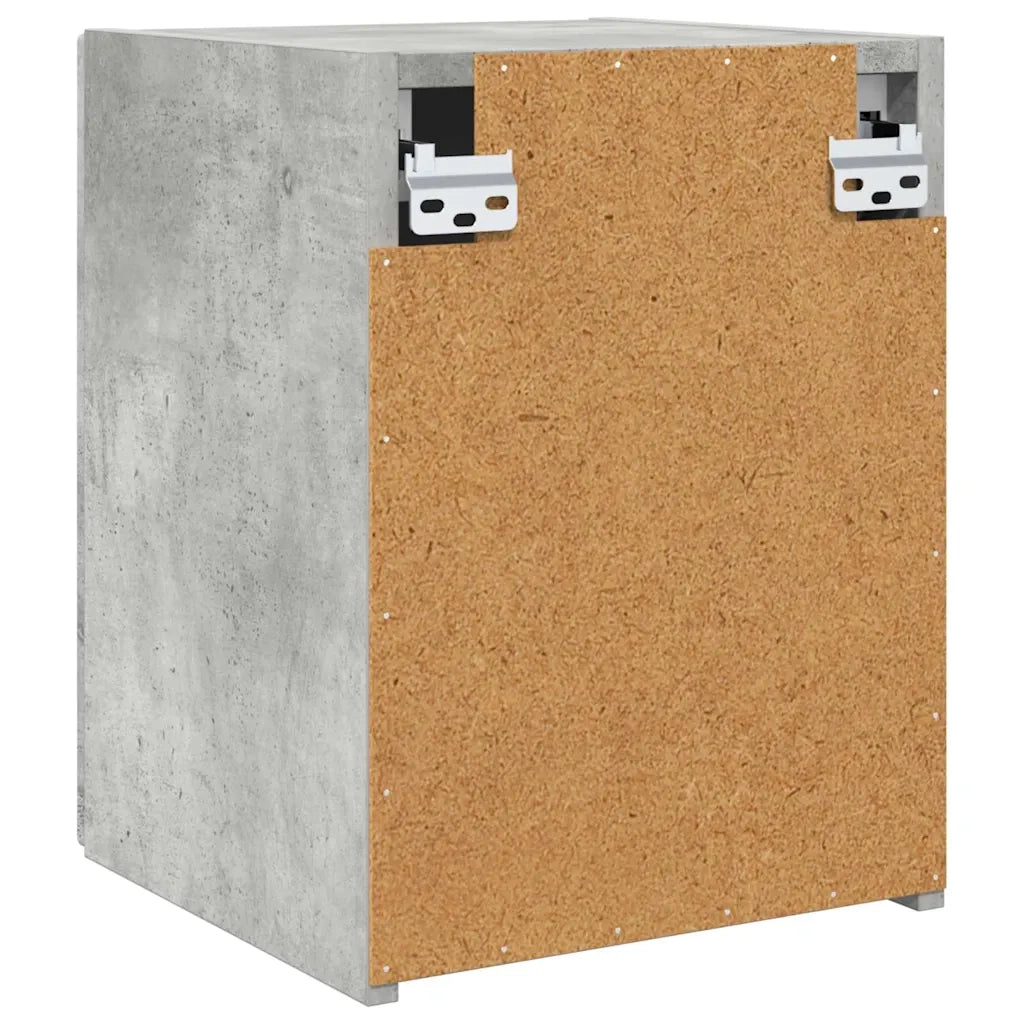 Mobile TV da parete Calcestruzzo 30 x 31 x 40 cm