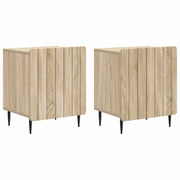 Armadio da Notte 2 pcs Rovere Sonoma 43 x 34,5 x 52 cm