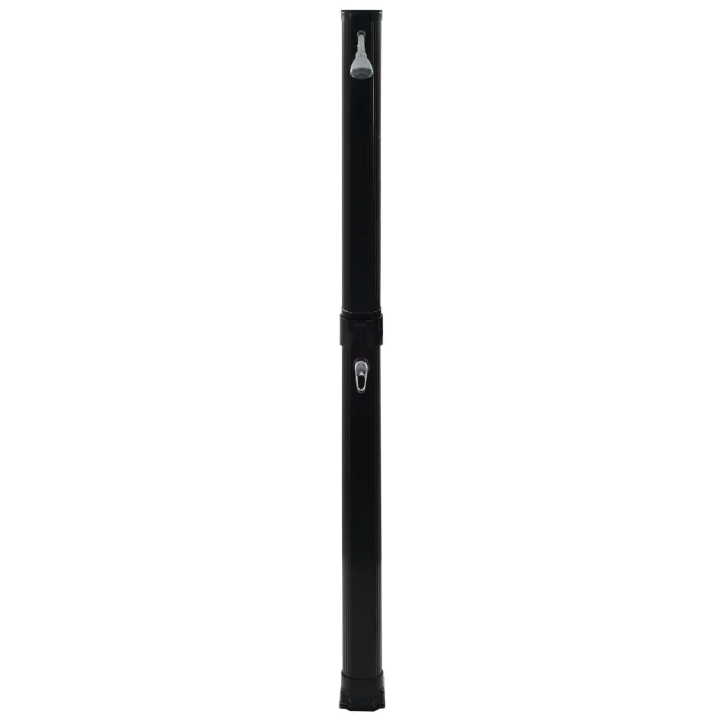 Doccia ad Energia Solare Pieghevole Nera 214 cm 23 L CFW6227178