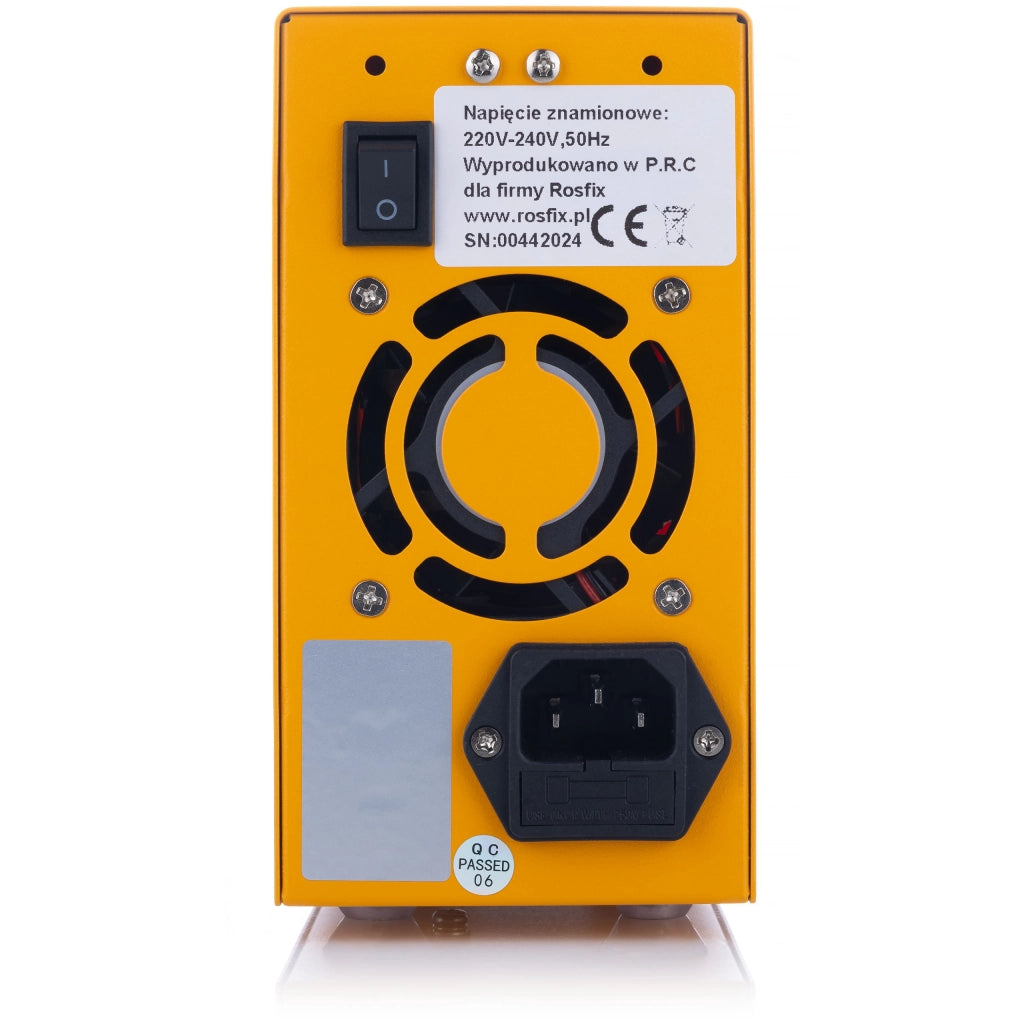 Zasilatore da Laboratorio AmpForce RAFEP-6405 – 64V 5A, Precisione Elevata | Display Chiaro, Protezione ROSFIX
