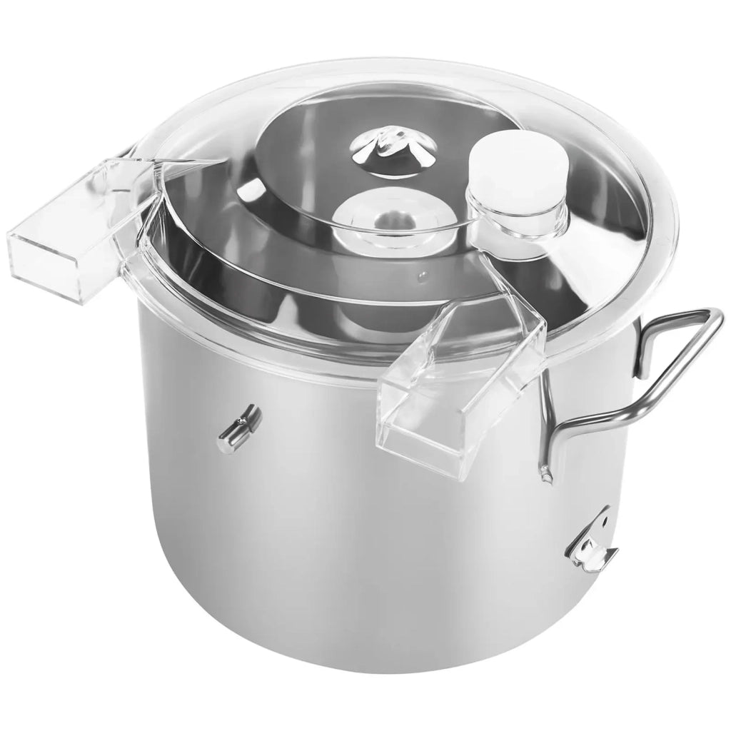 Tritatutto professionale da cucina in acciaio inox da 12 litri argento 14_0008818