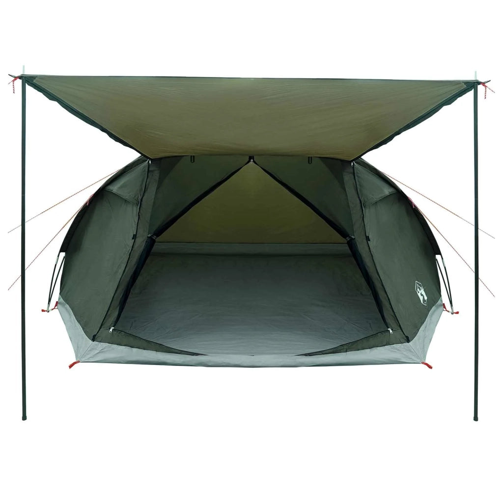 Tenda Capanna Verde militare 8 persone Poliestere e Acciaio 42028590