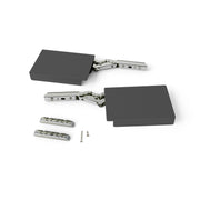 Braccetto per ante a ribalta verso l'alto Altius Lift, Forza 1840-5200 (high-H), Acciaio e tecnoplastica, Grigio antra..