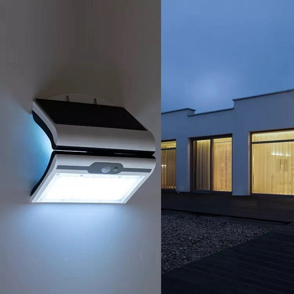 Trade Shop - Faro Energia Solare Led Faretto Esterno 20w Sensore Movimento Luce Ab-ta171 -