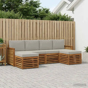 Set divani Legno di Acacia Massello 3384687