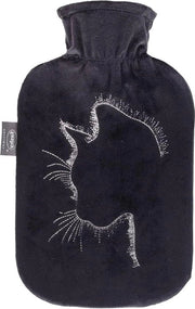 Termos da 20 litri con rivestimento di pelliccia - bordatura per gatti nero