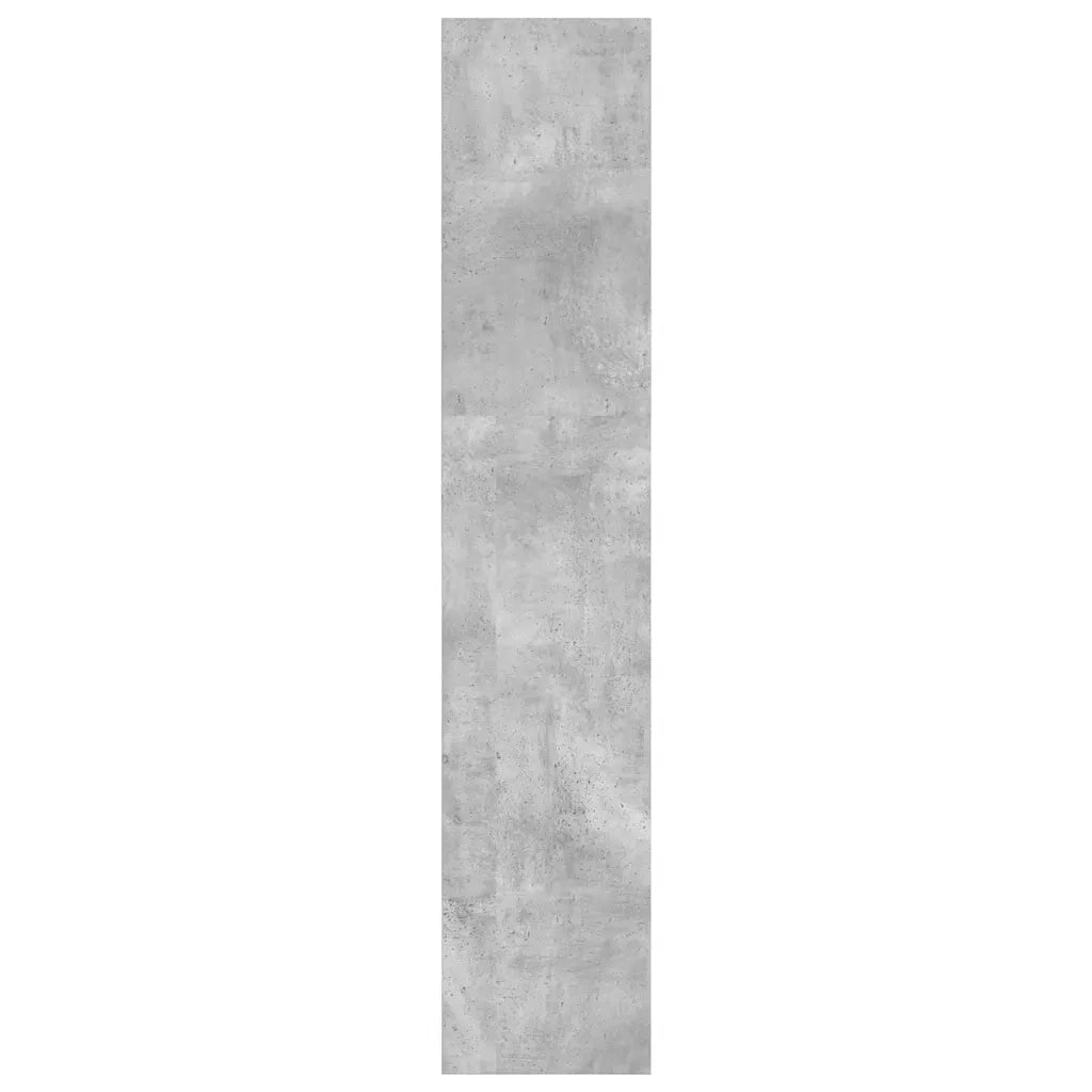 vidaXL Libreria Grigio Cemento 40x30x152 cm in Legno Multistrato