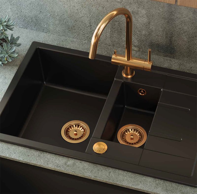 Rubinetto Da Cucina Rea Caren Copper