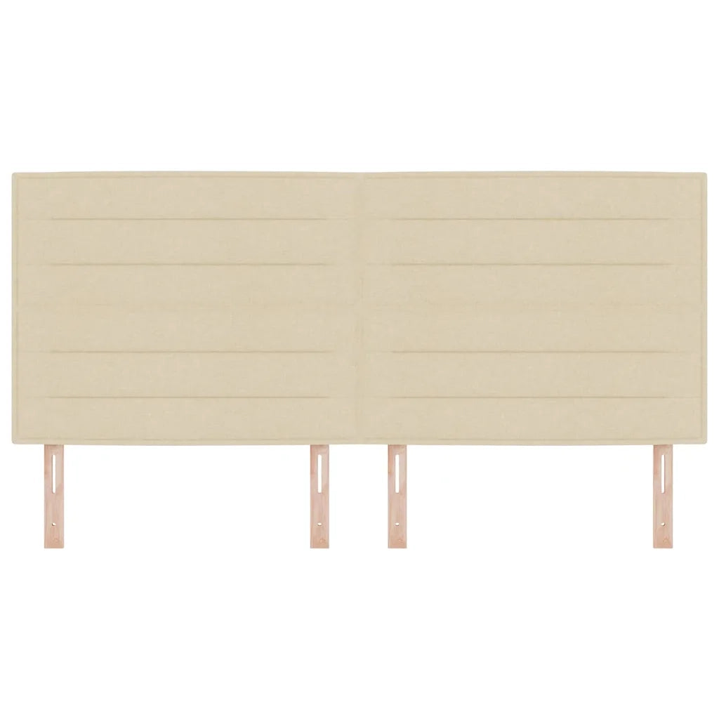 Testiera Crema 200 cm Tessuto 3337710