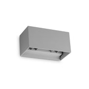 Applique Per Esterno Atom 4 Luci Led Grigia