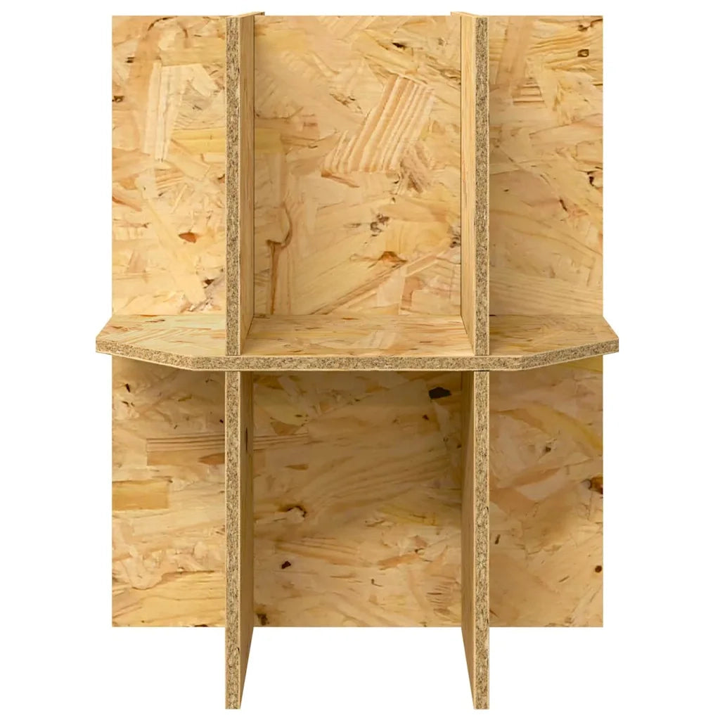 Base per Terrario con lo scaffale Marrone 40 x 40 x 50 cm OSB CFW2111323