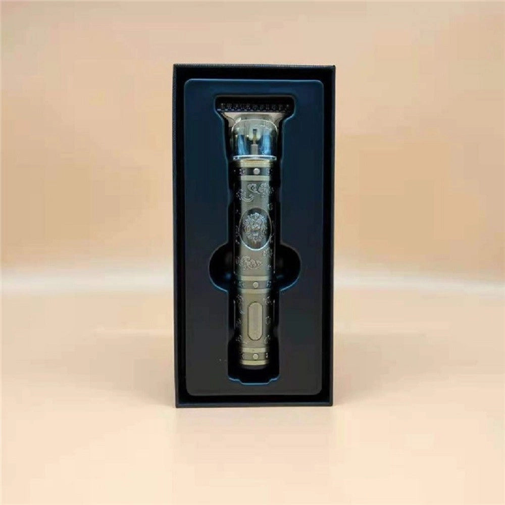Trade Shop - Tagliacapelli Professionale Ricaricabile Senza Fili Trimmer Barba Baffi Gm-876 -