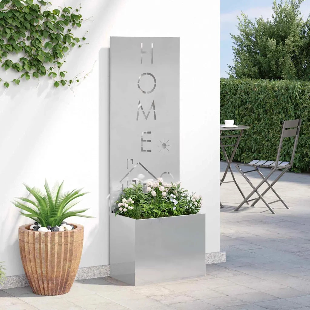 Schermo per privacy in giardino Traforo Argento 50 x 150 cm CFW2108383