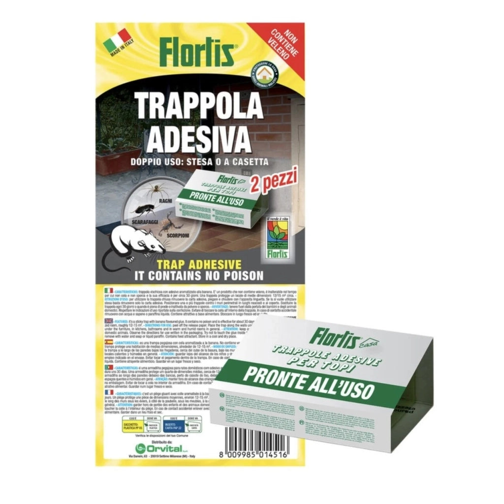 Trappola adesiva per topi topistop