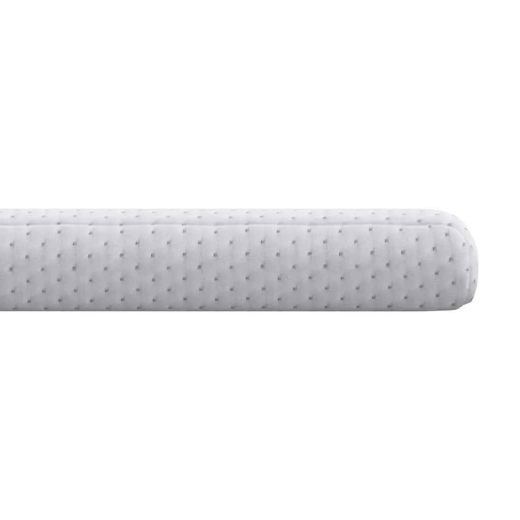 Topper per materasso Bianco 100 x 200 cm Tessuto Jacquard CFW5038441