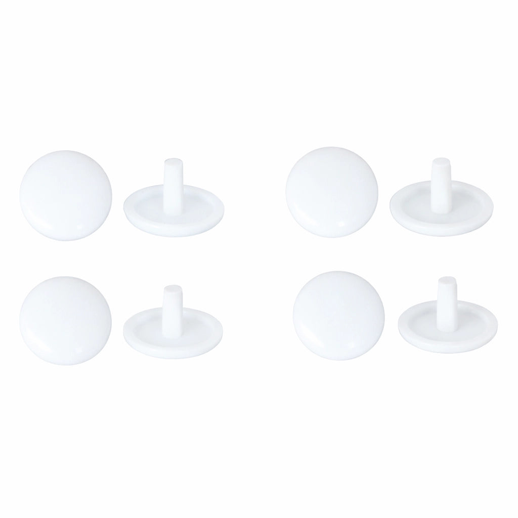CAPPUCCIO COPRIVITE PER VITE TRUCIOLARE colore bianco - pz 100  - Blister Koncreto