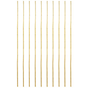 Canne in vero legno di bambu alte 180 cm con diametro di 2,4 cm - Set da 10