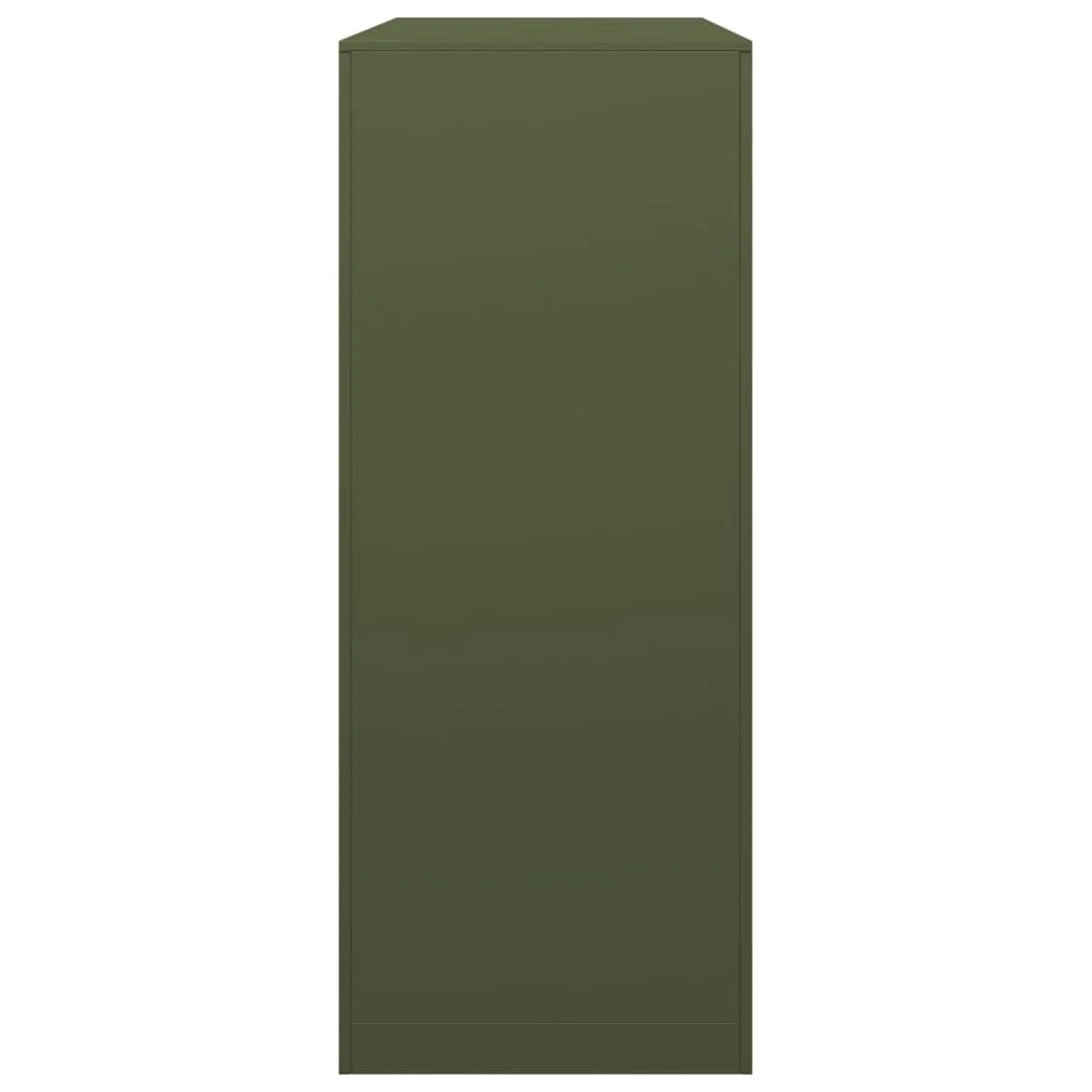 Portalegna 100 x 40 x 100 cm acciaio verde 02_0043687
