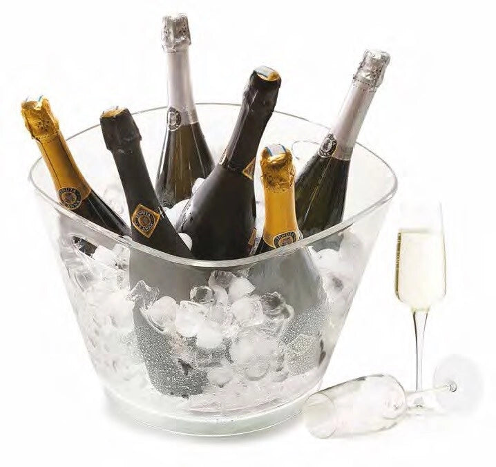 Secchiello da Tavolo Per Vino Champagne Spumantiera in Acrilico Trasparente Ghidini