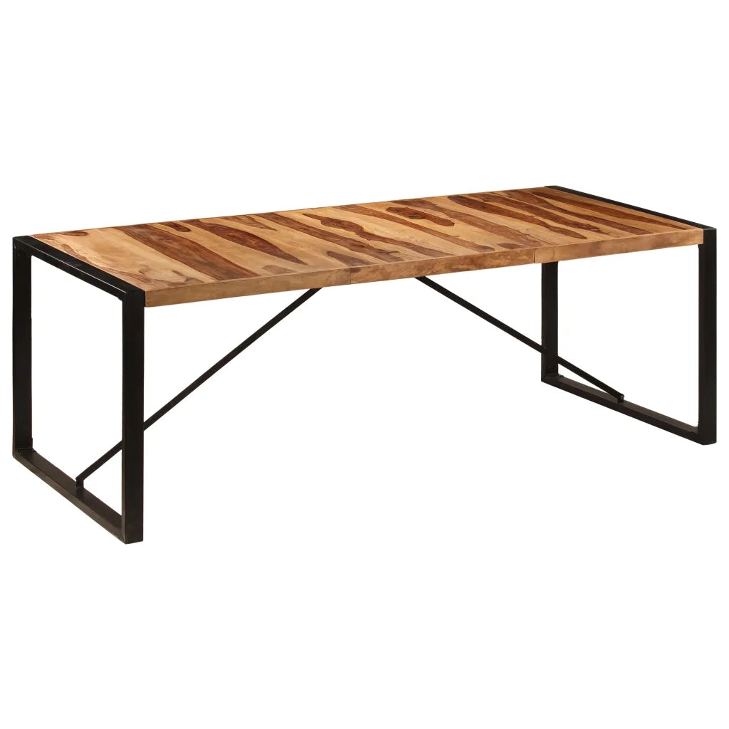 Tavolo da Pranzo 220x100x75 cm Legno Massello di Sheesham