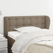 Testiera ad Orecchio Tortora 83 x 23 x 78/88 cm in Tessuto 3117556