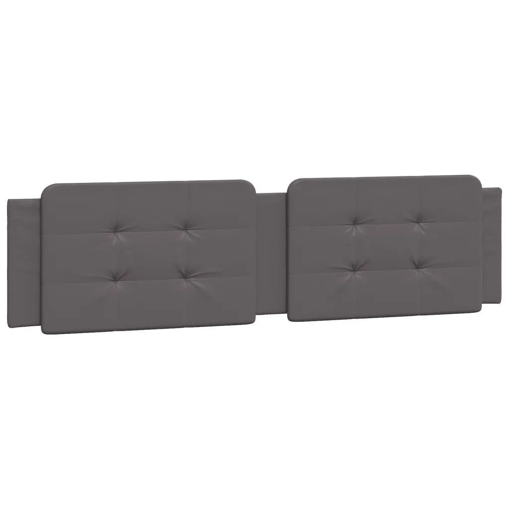 Cuscino Testiera Zadar Grigio 200 cm in Similpelle CFW3870696
