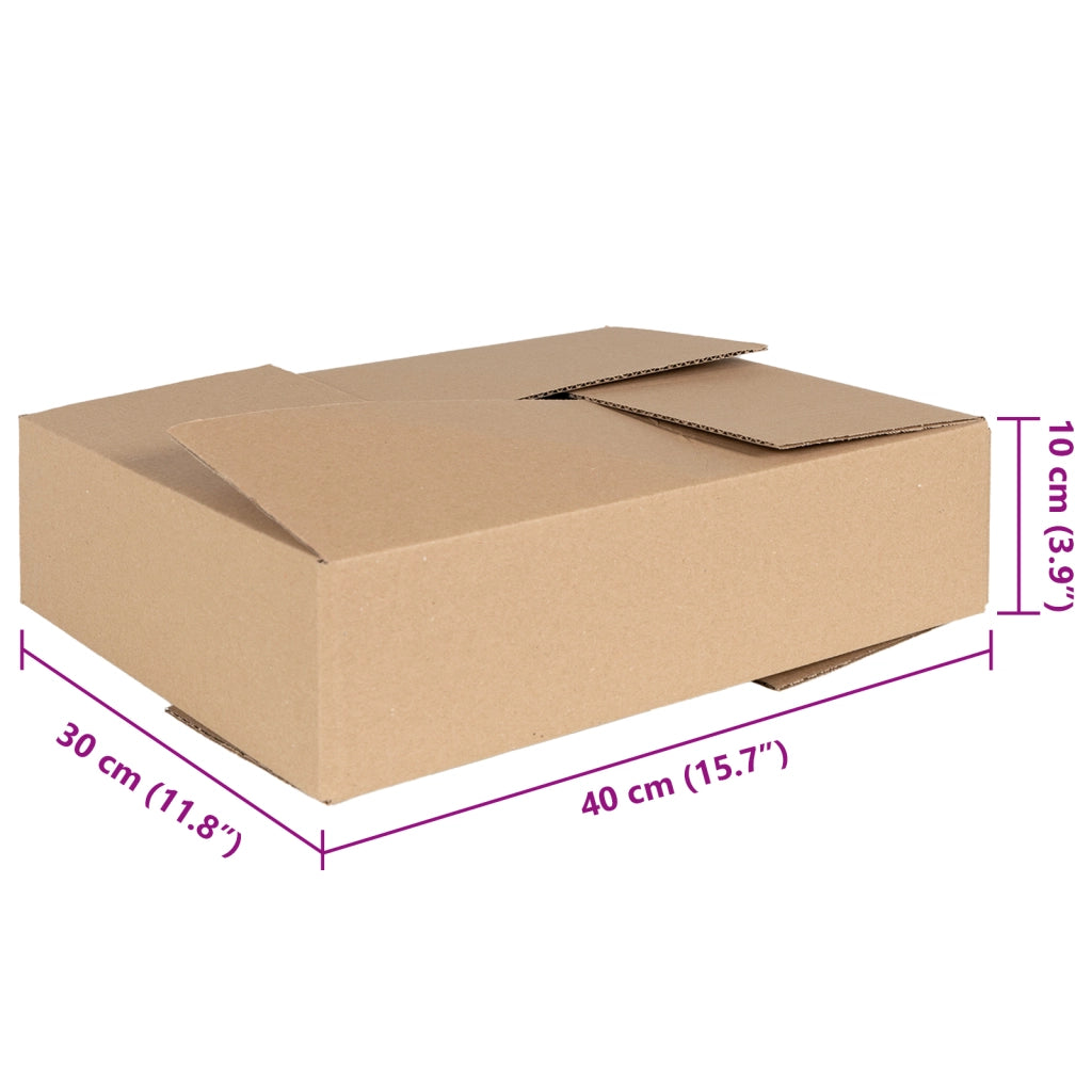 Scatola Pieghevole 50 pcs 40x30x10 cm Cartone