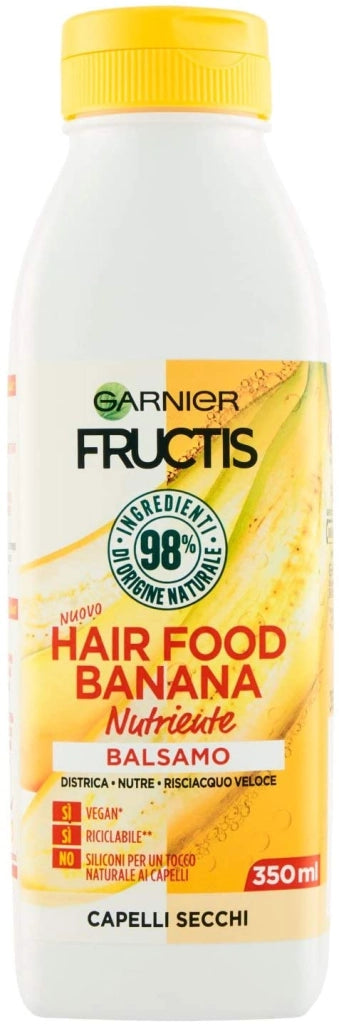 FRUCTIS HAIR FOOD BALSAMO IN FORMATO DA 350 ML ALLA BANANA