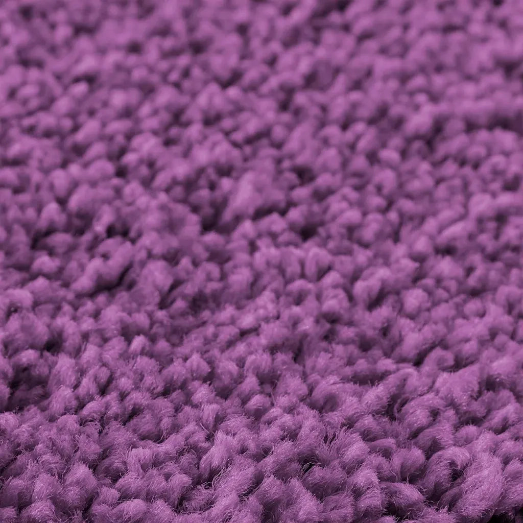 Tappeto Antiscivolo per Bagno con Taglio per Toilette Viola 4019822