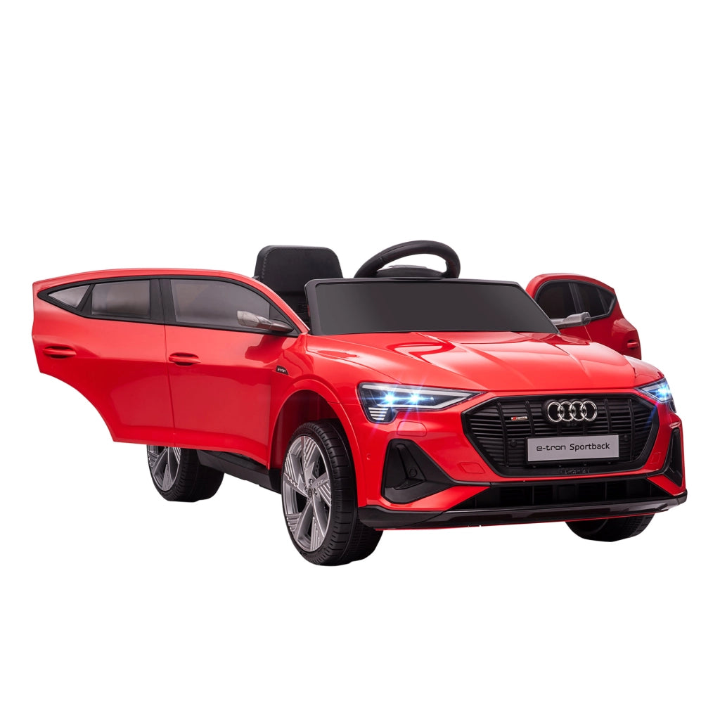 Macchina Elettrica per Bambini ¨C zephmum ¨C Rosso, Telecomando, Luci e Musica, 3-5 Anni, 12V