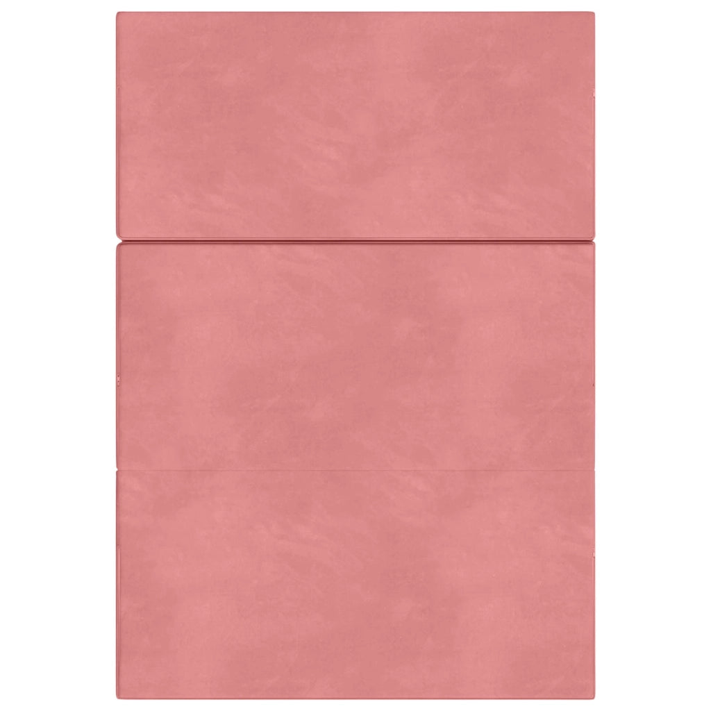 Divano Letto Pieghevole 160 x 67 x 45 cm Rosa 900242