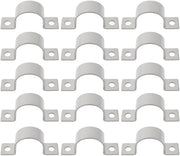 Ferraglie a U per tubi in acciaio inossidabile 304 - 15 pezzi - per tubi di 25 mm - resistenti alla corrosione - installazione facile - precisione dimensionale