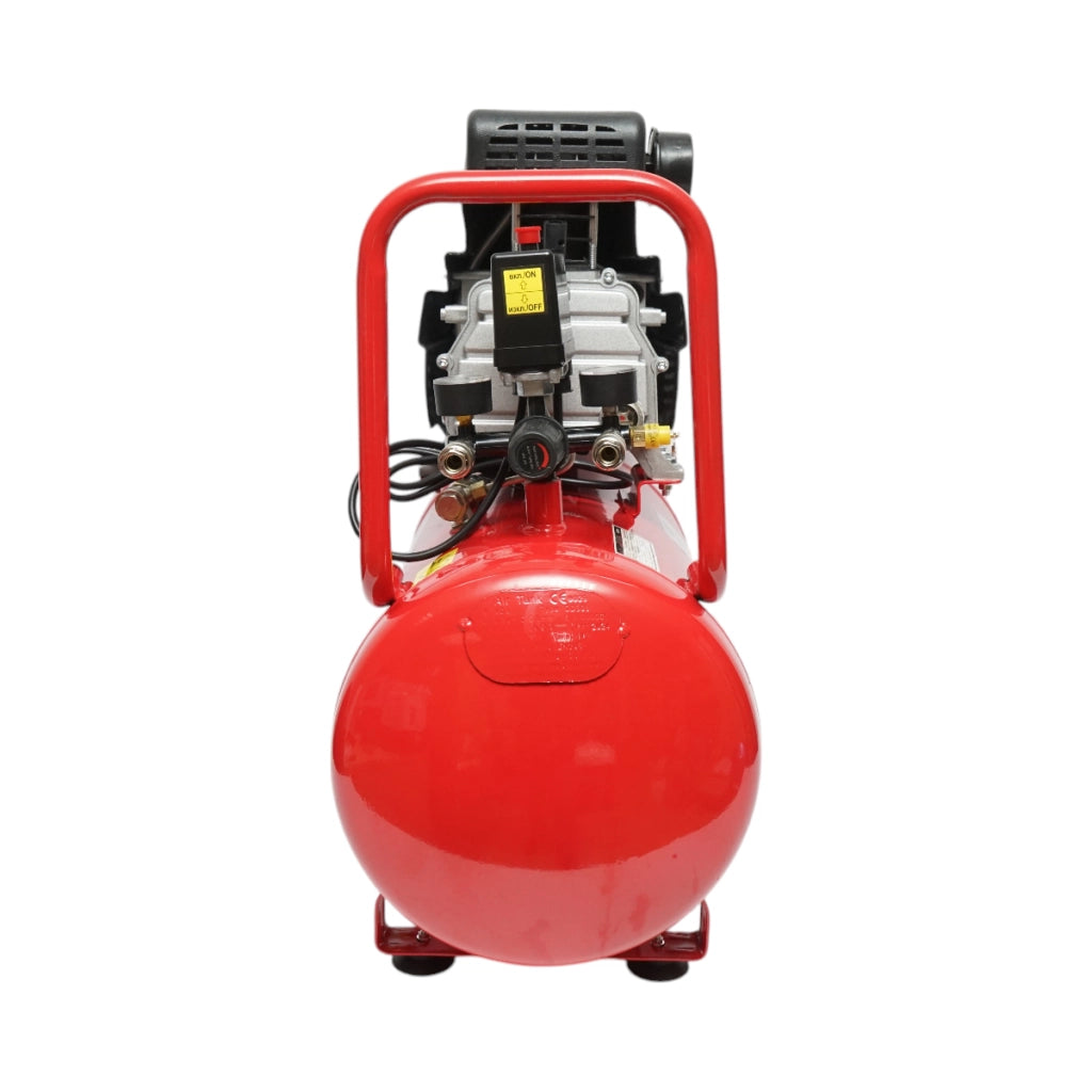 Compressore d'aria 50L, potenza motore 1,5KW/2HP, pressione massima 8 bar, volume aria aspirata 195L THOR