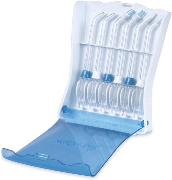 Waterflosser Vervangingstips in Cassetta di Ricarica - Classic, Ortodontici e Plaque Seeker - 6 Pezzi