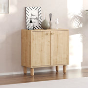 Madia Pontida, Credenza un Ripiano, 72x36x73h cm Marrone Rovere