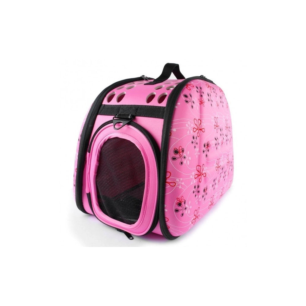 Trade Shop - Trasportino A Borsa Per Cani E Gatti Animali A Tracolla Portatile Richiudibile -