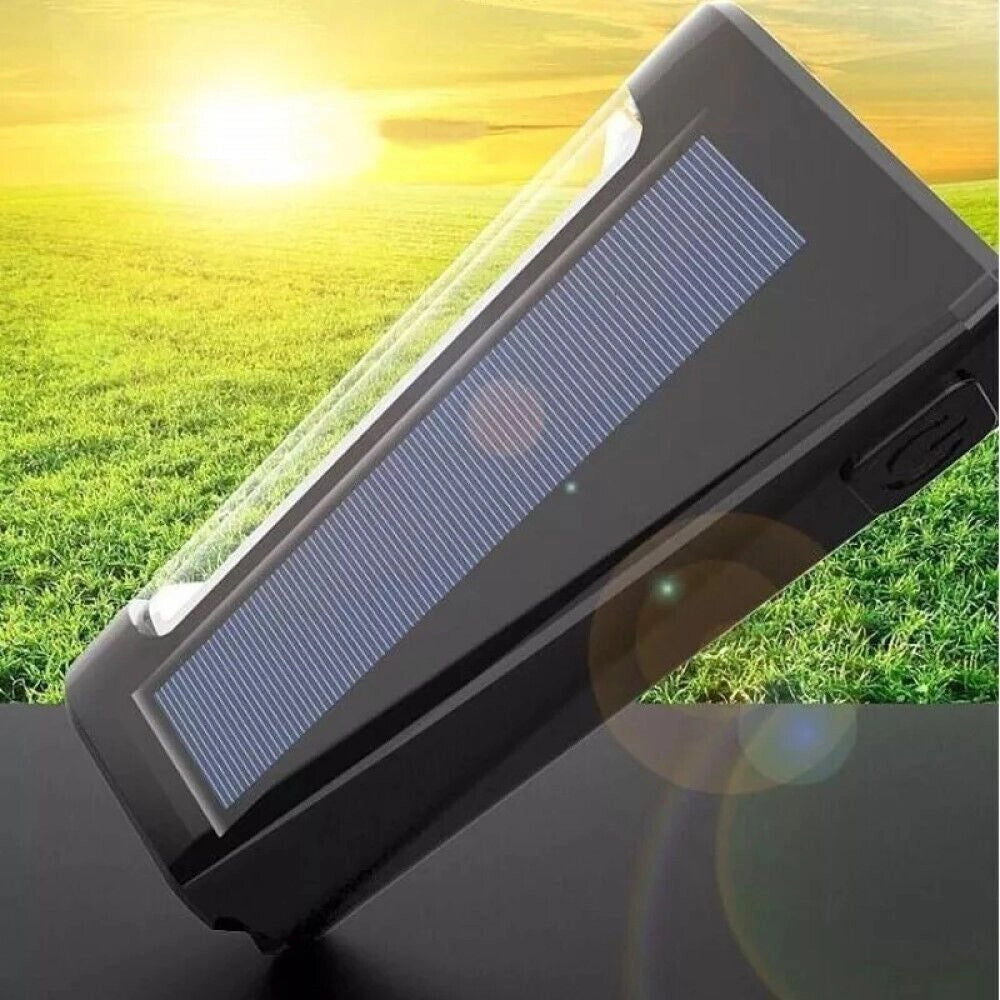 Torcia Emergenza Campeggio LED Ricaricabile Solare Usb Power Bank KC-517