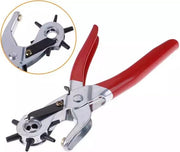Perforatrice in pelle, punterie, pesante, forbici rotanti, multi-tipo per fai da te stesso, cartellini, gomma, collari per cani, sellerie, progetti fai da te per casa o per fai da te
